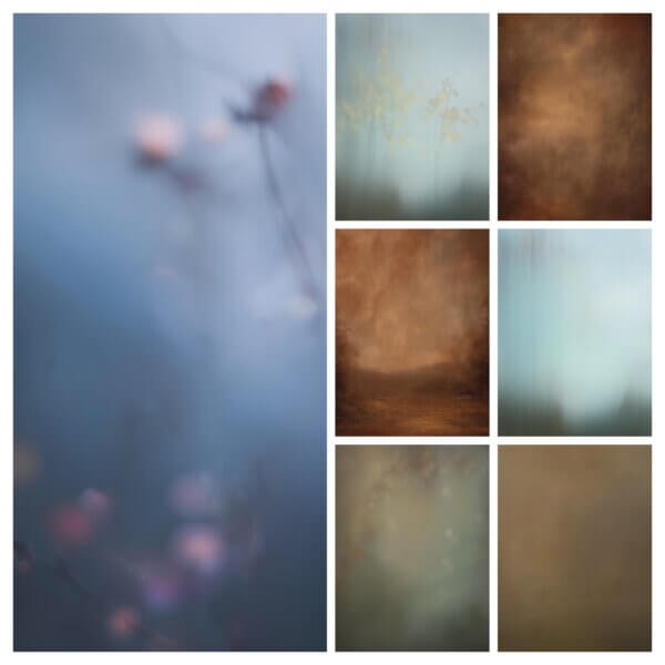 1. Fine Art Backgrounds - Autumn - Afbeelding 2