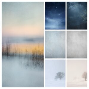 Fine Art backgrounds Winter 2025
